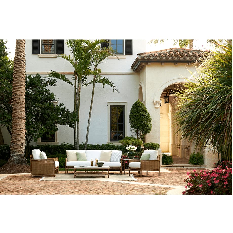 LANE VENTURE Brooks Swivel Glider Lounge Chair